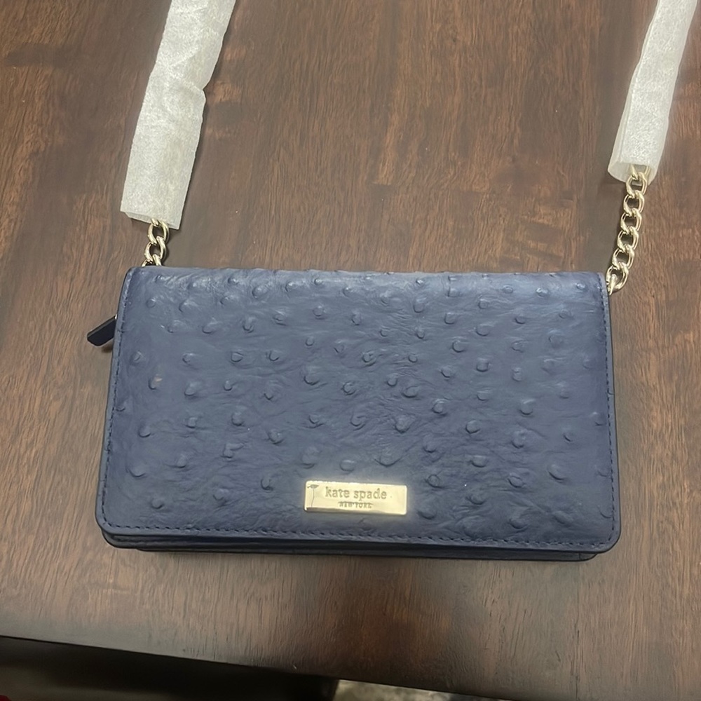 Kate Spade Navy crossbody clutch